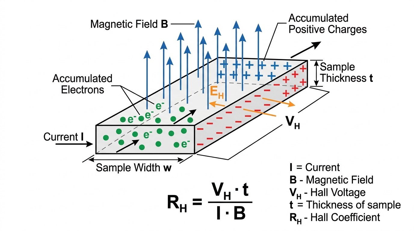 Fig 4.10 — Educational Diagram: Hall effect