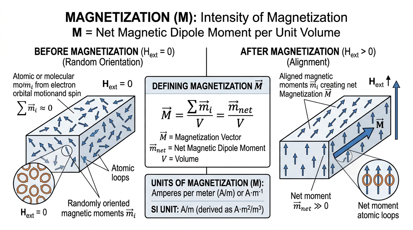Fig 5.5 — Educational Diagram: Magnetization