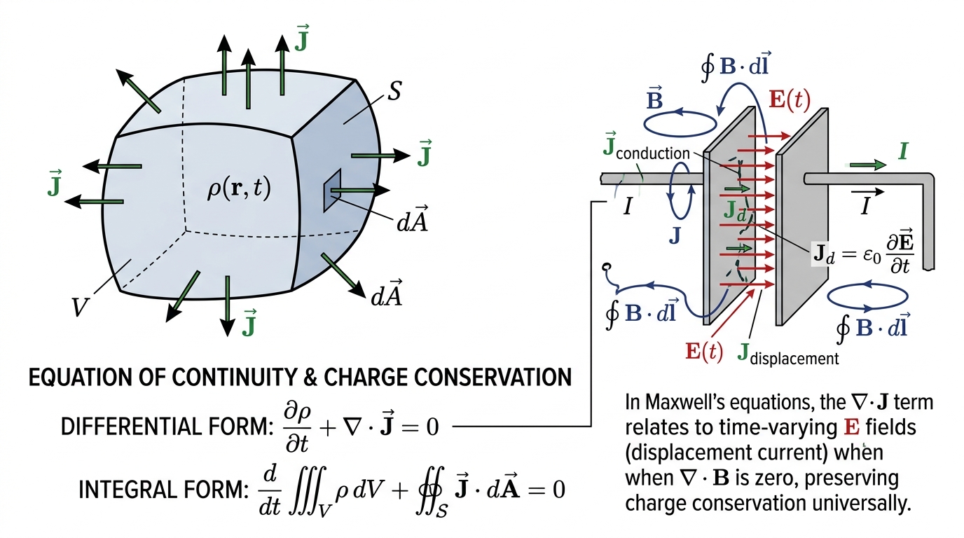 Fig 8.3 — Educational Diagram: Equation of Continuity