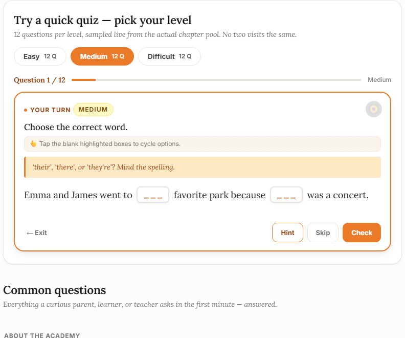 A grammar question with two blanks